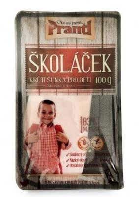 Prantl Školáček Krůtí šunka pro děti (83% masa)