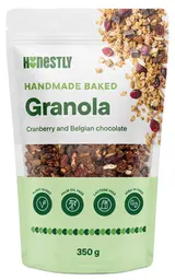Honestly Granola Belgická čokoláda&Brusinky