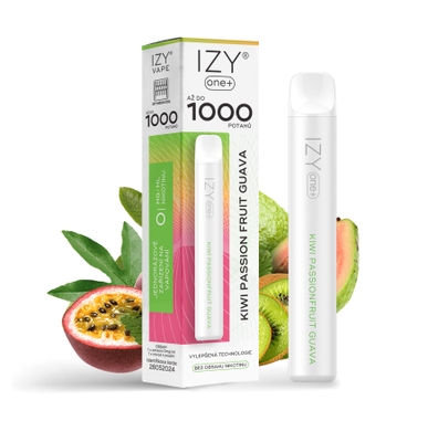 IZY VAPE ONE+ Kiwi Passionfruit Guava 0mg