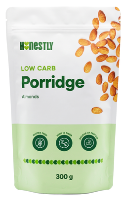 Honestly Low carb porridge almonds