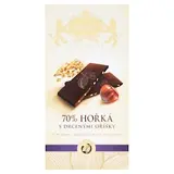 Carla 70% hořká s drcenými oříšky 80g