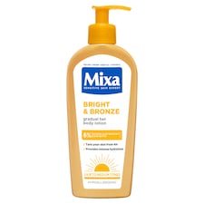 Mixa Bright & Bronze pro světlé až střední tóny pleti tónovací tělové mléko 250ml