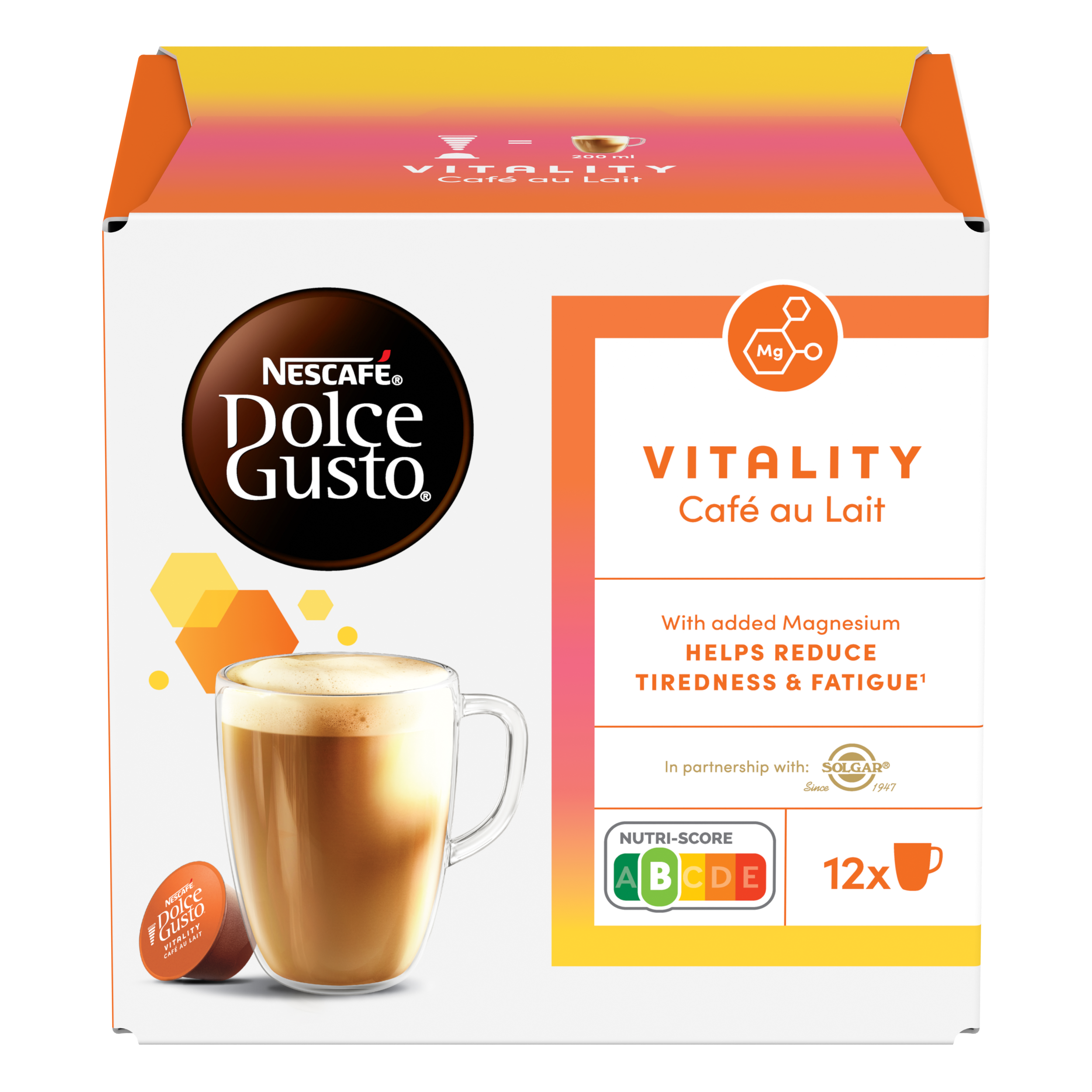 Nescafé Dolce Gusto Vitality Café au lait kapsle