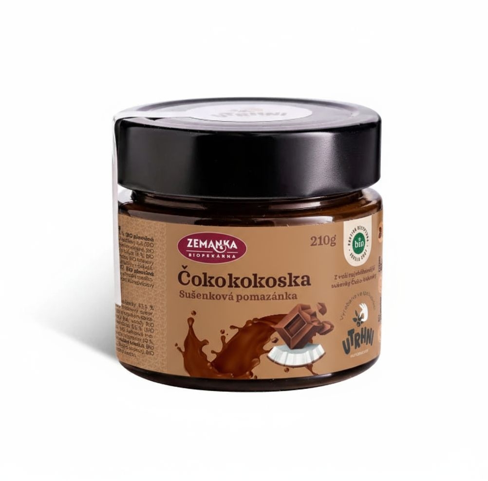 Biopekárna Zemanka Čokokokoska - BIO sušenková pomazánka 210g