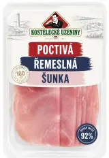 Kostelecké uzeniny Poctivá řemeslná šunka