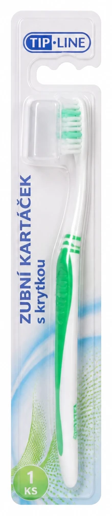 Zubní kartáček s krytkou
