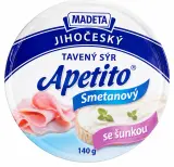 Tavený sýr Apetito smetanový, se šunkou