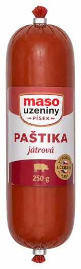 Paštika játrová Maso Uzeniny Písek