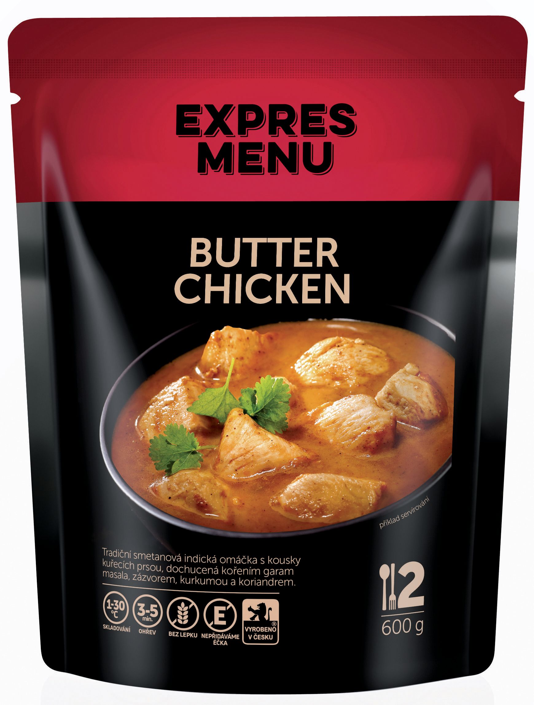 Expres menu Butter chicken, bez lepku 600g