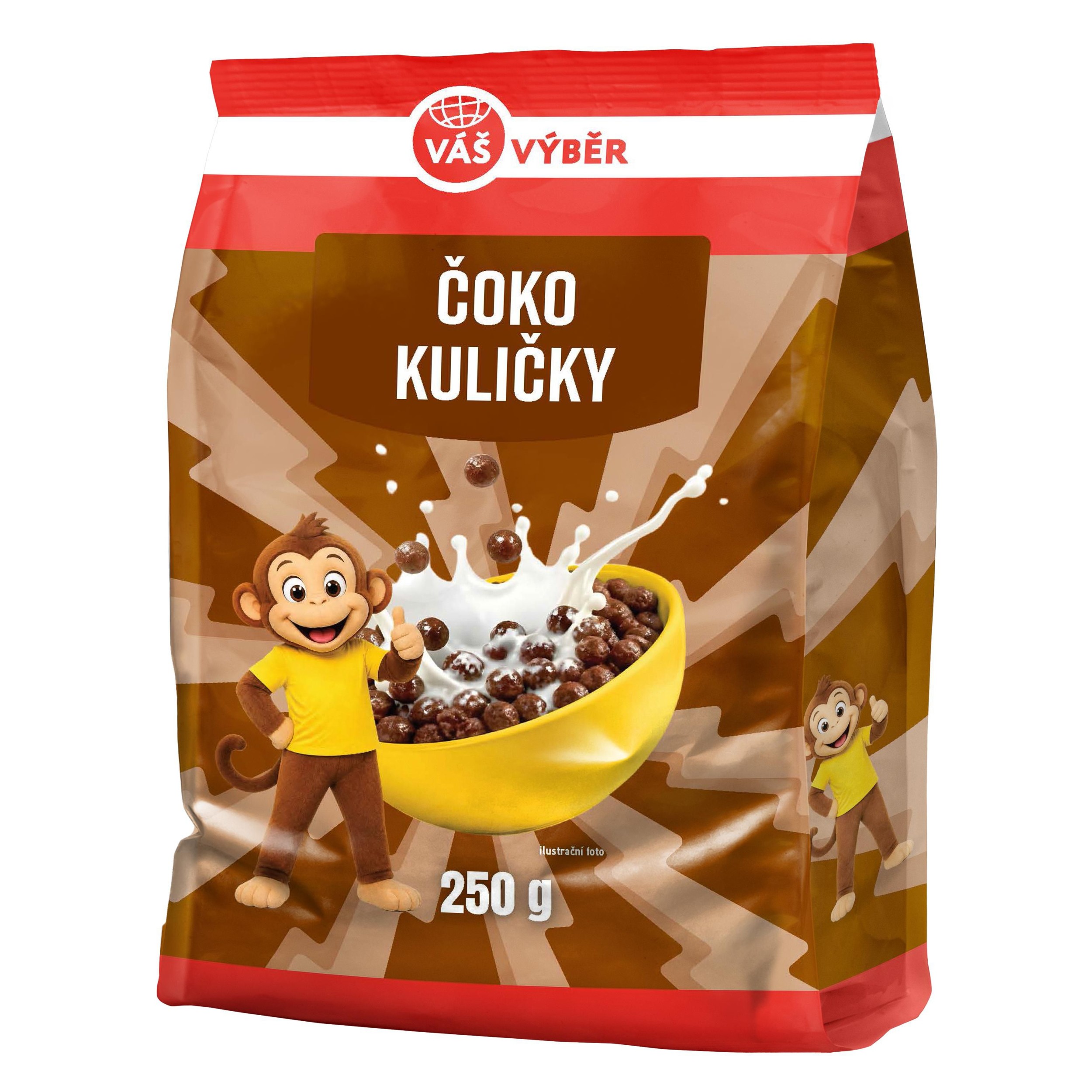 Váš Výběr Choco balls 250g