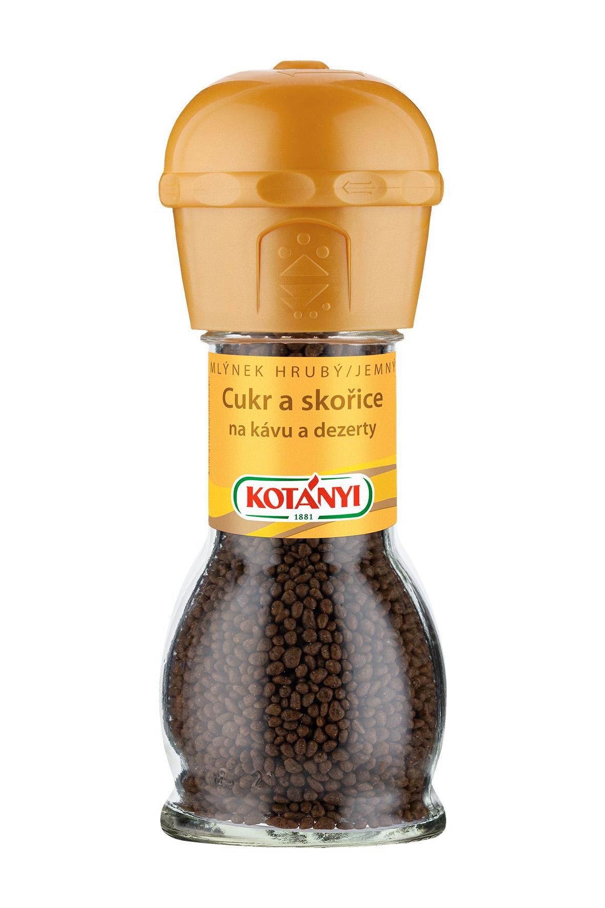 Kotányi Mlýnek cukr skořice 66g