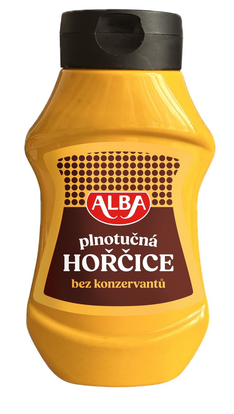 Alba Hořčice plnotučná 350g
