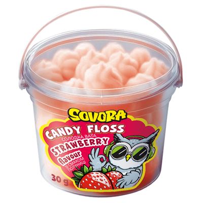 Cukrová vata Jahoda 30 g