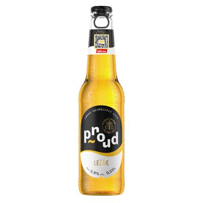 PIVOVAR PROUD Proud ležák 2 x 330 ml vratná láhev