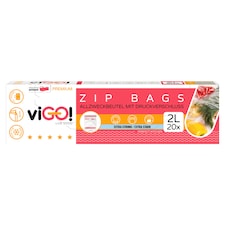 Vigo Uzavírací sáčky popisovací 2 l 20 ks