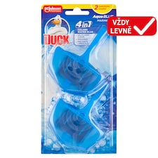Duck Aqua Blue 4v1 závěsný čistič WC 2 x 36g (72g)