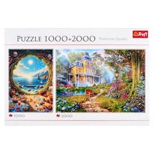 Trefl Premium Quality Morze Sea and Sunny Residence puzzle 1000 + 2000 ks