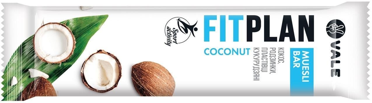 Fitplan Müsli tyčinka s kokosem