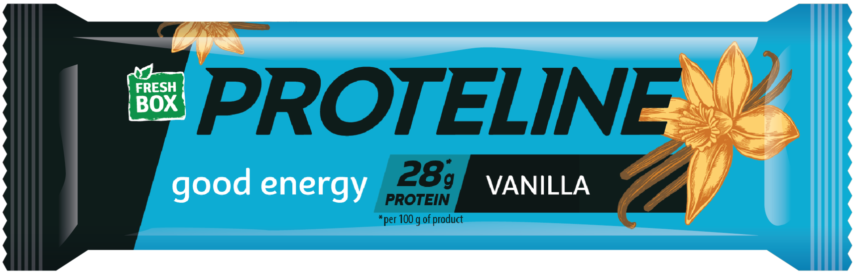 Proteline Proteinová tyčinka s vanilkovou příchutí
