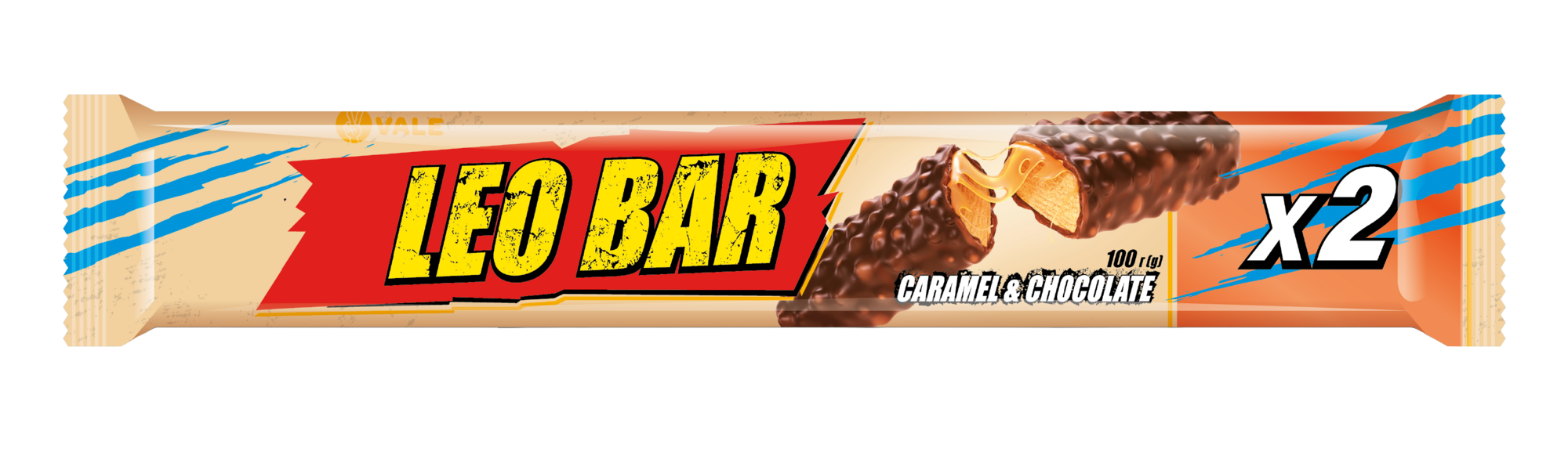 Leo Bar Karamelová tyčinka s příchutí vanilky