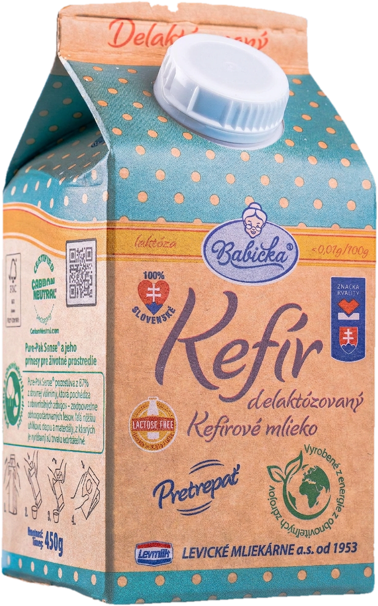 Babička Kefír 1,1% bezlaktózový