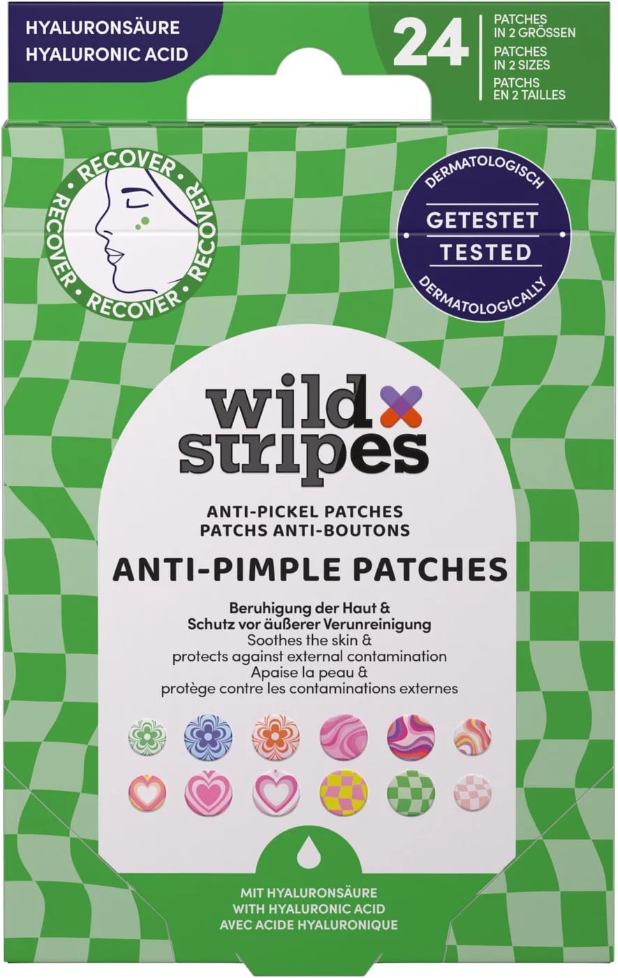 Wild Stripes Anti-Pimple Patches+Hyalur.Acid 24ks