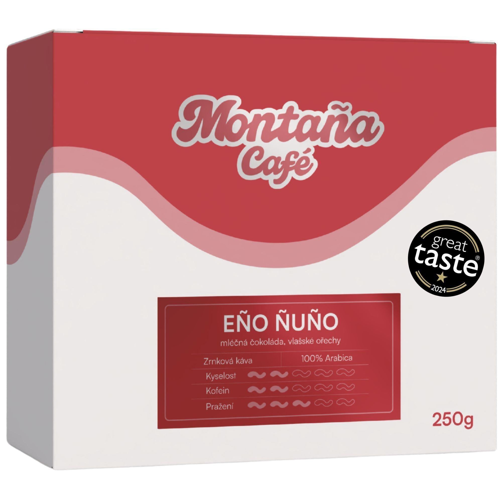 Montaña Café Eño Ñuño mletá káva