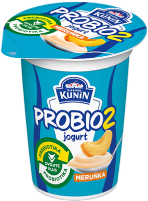 Mlékárna Kunín PROBIO2 meruňkový