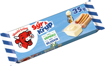 Veselá Kráva Sýr a Křup přírodní snack