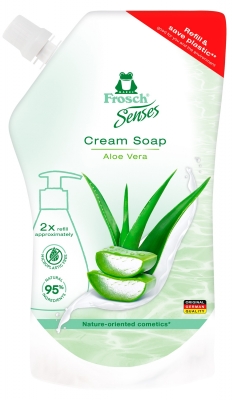 Frosch Tekuté mýdlo Aloe vera – náhradní náplň