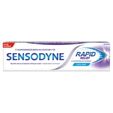 Sensodyne Rapid Relief Cool Mint zubní pasta s fluoridem 75ml