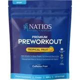 NATIOS Premium Preworkout bez kof.Trop.ovoce 420g