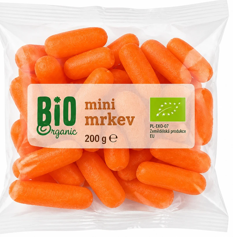 Bio mini mrkev