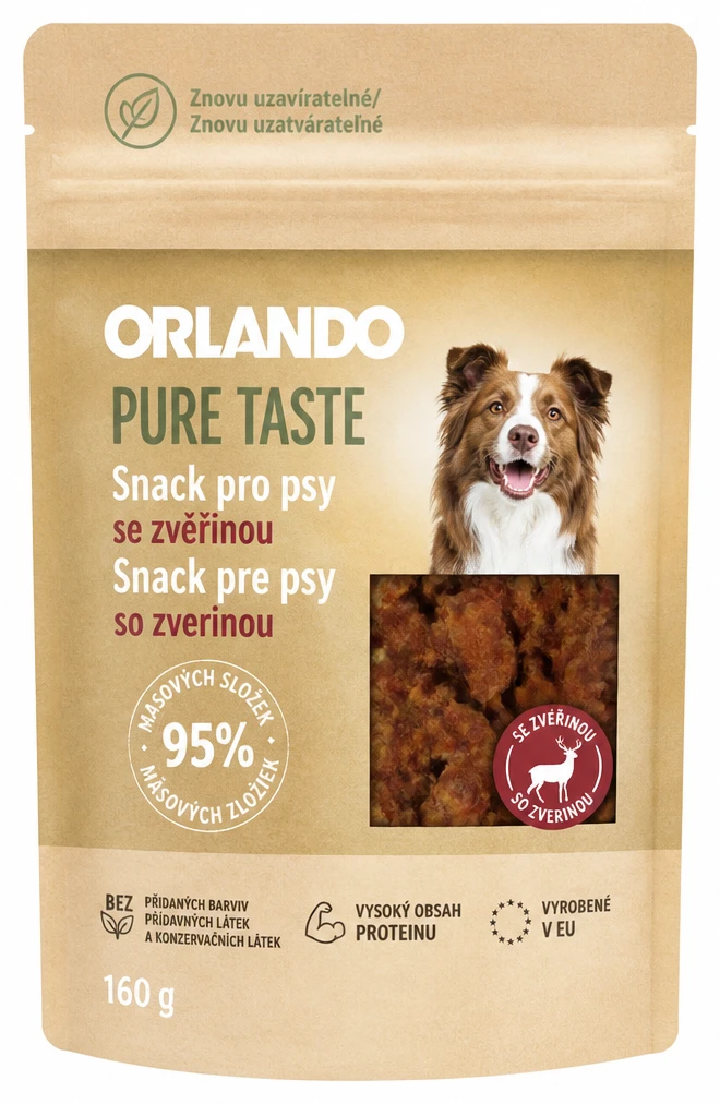 ORLANDO PURE TASTE Snack pro psy