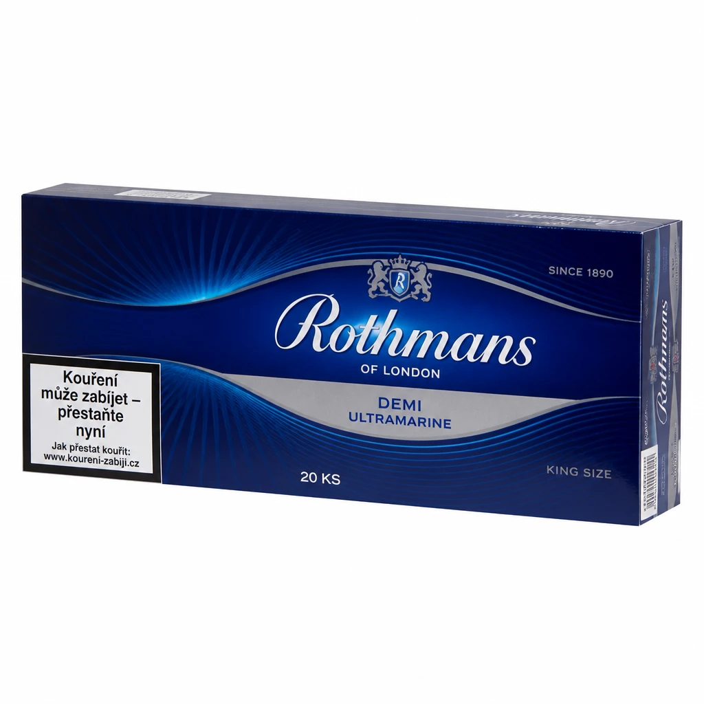 Rothmans Demi Ultramarine king size tvrdé bal. 10 krab. 20 ks kolek U 164 Kč VO cena