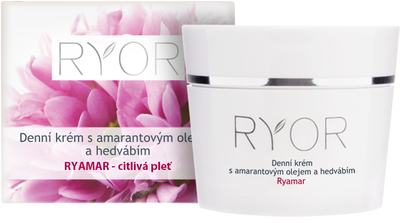 Ryor Denní krém s amarantovým olejem a hedvábím