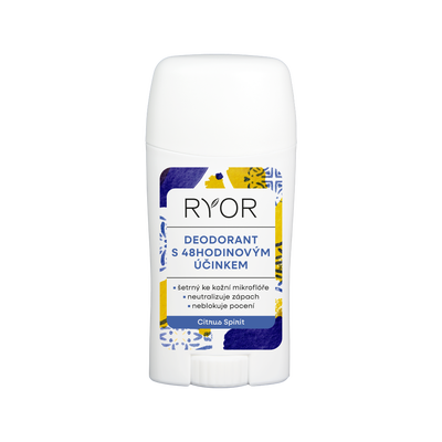 Ryor Deodorant s 48h účinkem Citrus Spirit