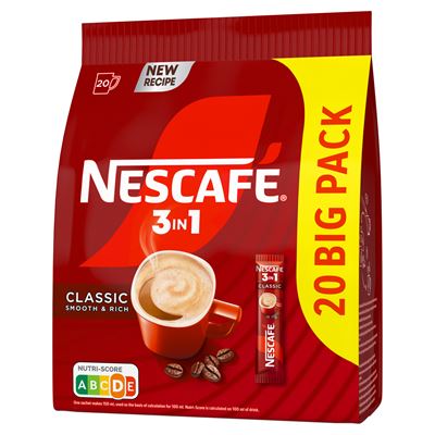 NESCAFÉ 3in1 Classic instantní káva 20 x 15,5 g