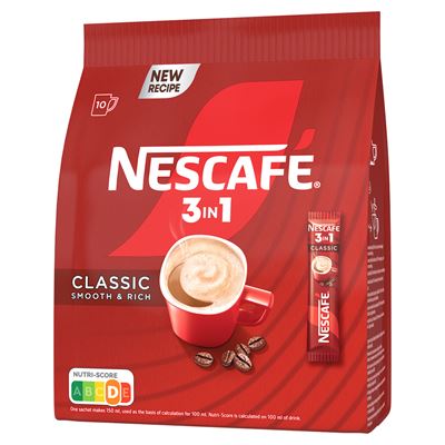 NESCAFÉ 3in1 Classic instantní káva 10 x 15,5 g