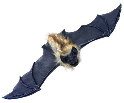 Seizis Netopýr černý s kožíškem, 40cm
