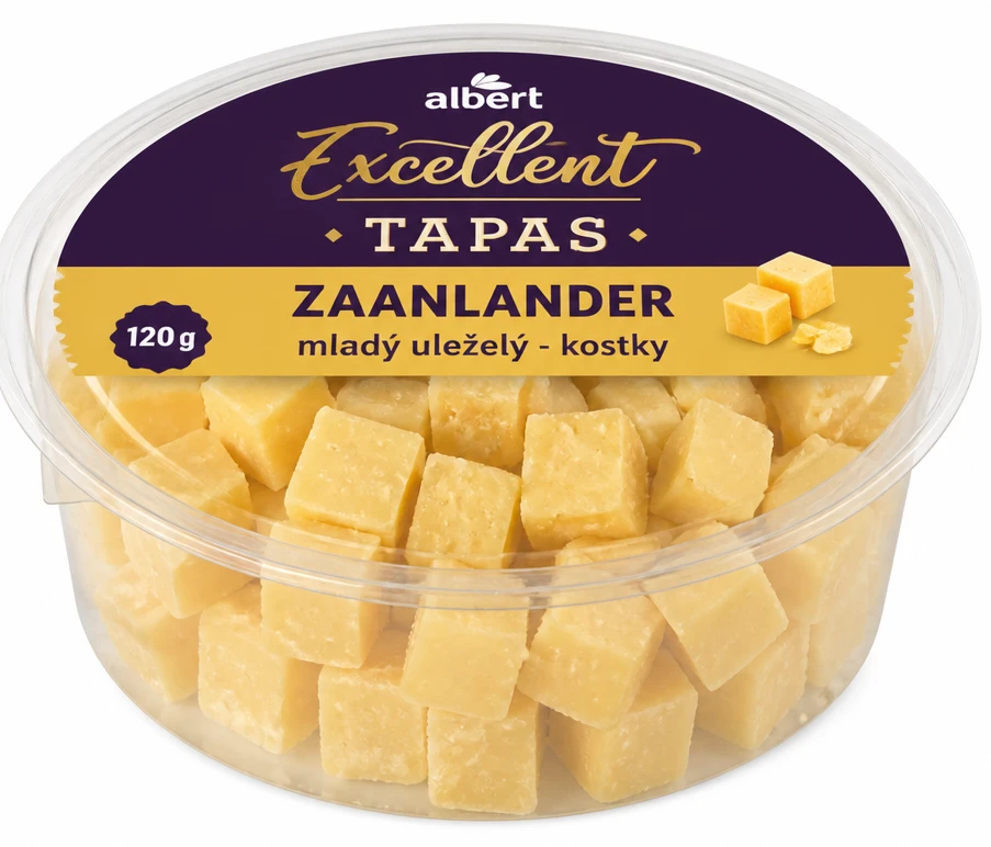 Zaanlander mladý uleželý - kostky