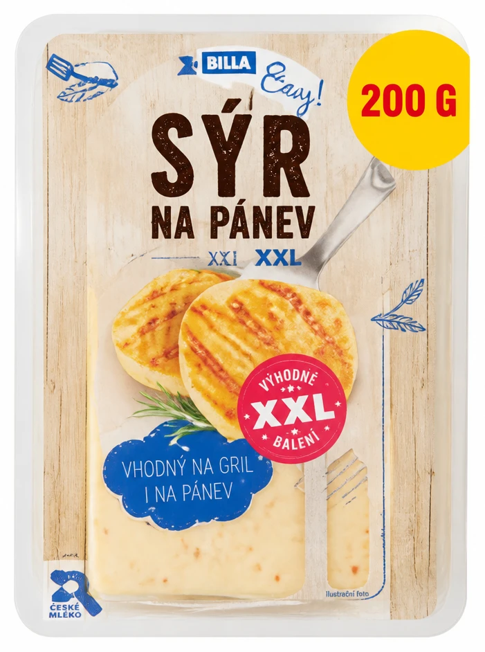 Sýr na pánev XXL