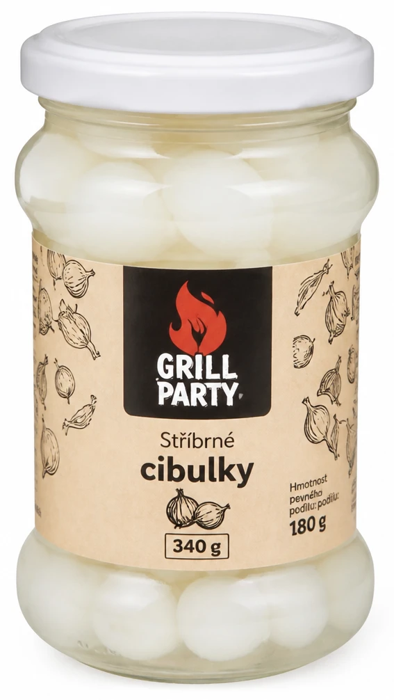 Grill Party Střibrné cibulky