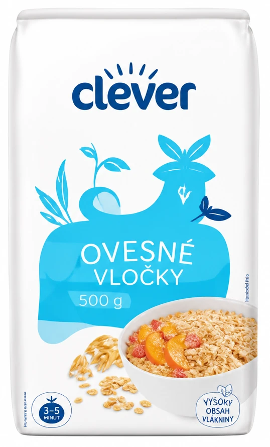 Clever Ovesné vločky