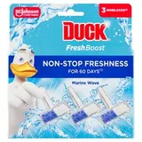 Duck Fresh Boost Marine Wave závěsný čistič WC 3 x 16g (48g)