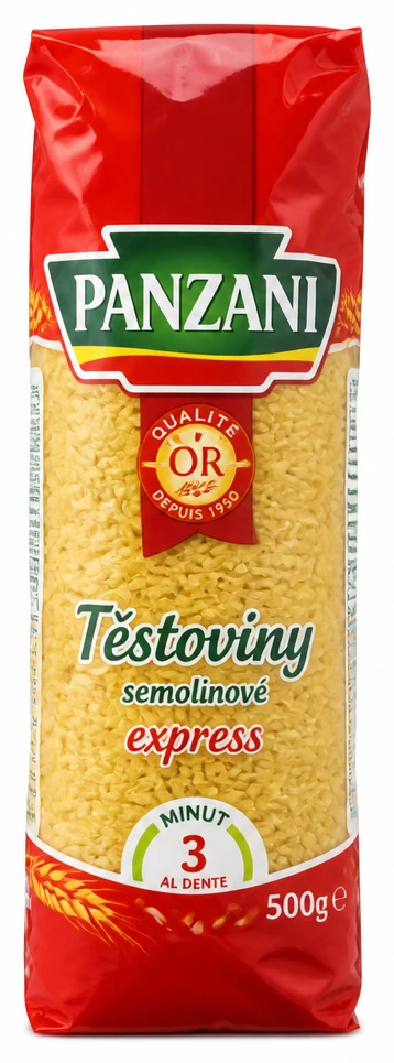Panzani Těstoviny semolinové express