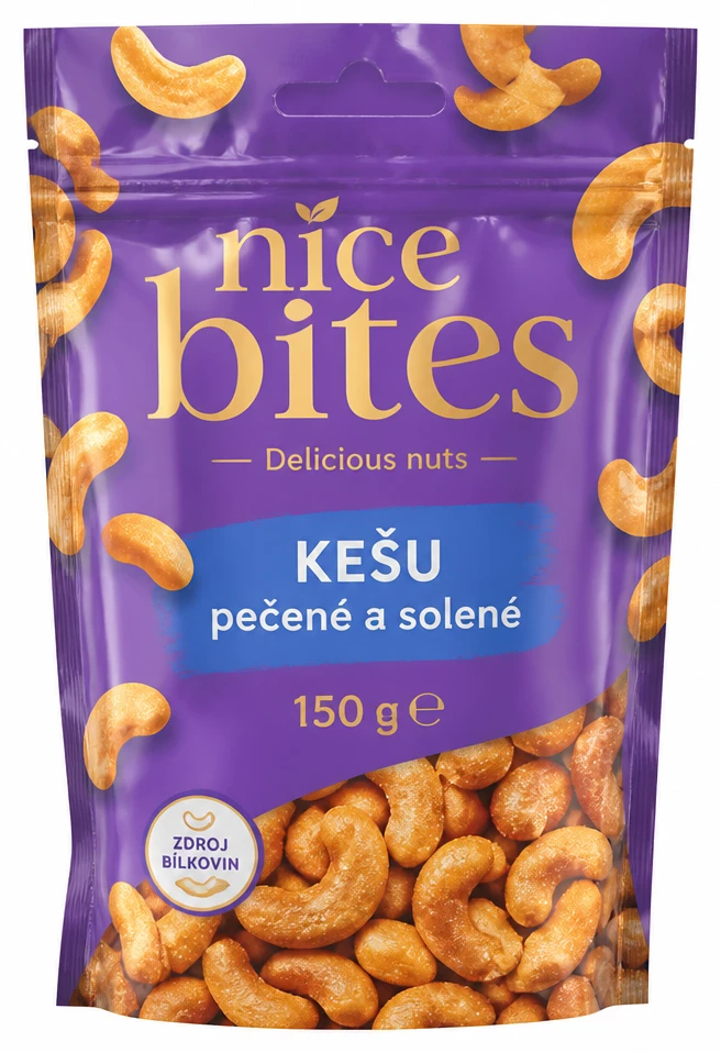 Nice Bites Kešu pečené a solené