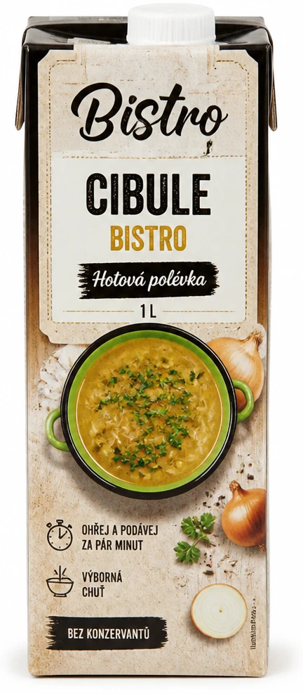 CIBULE BISTRO Hotová polévka