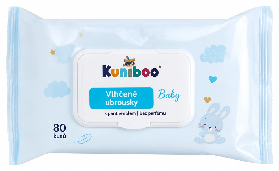 Kuniboo Vlhčené ubrousky Baby