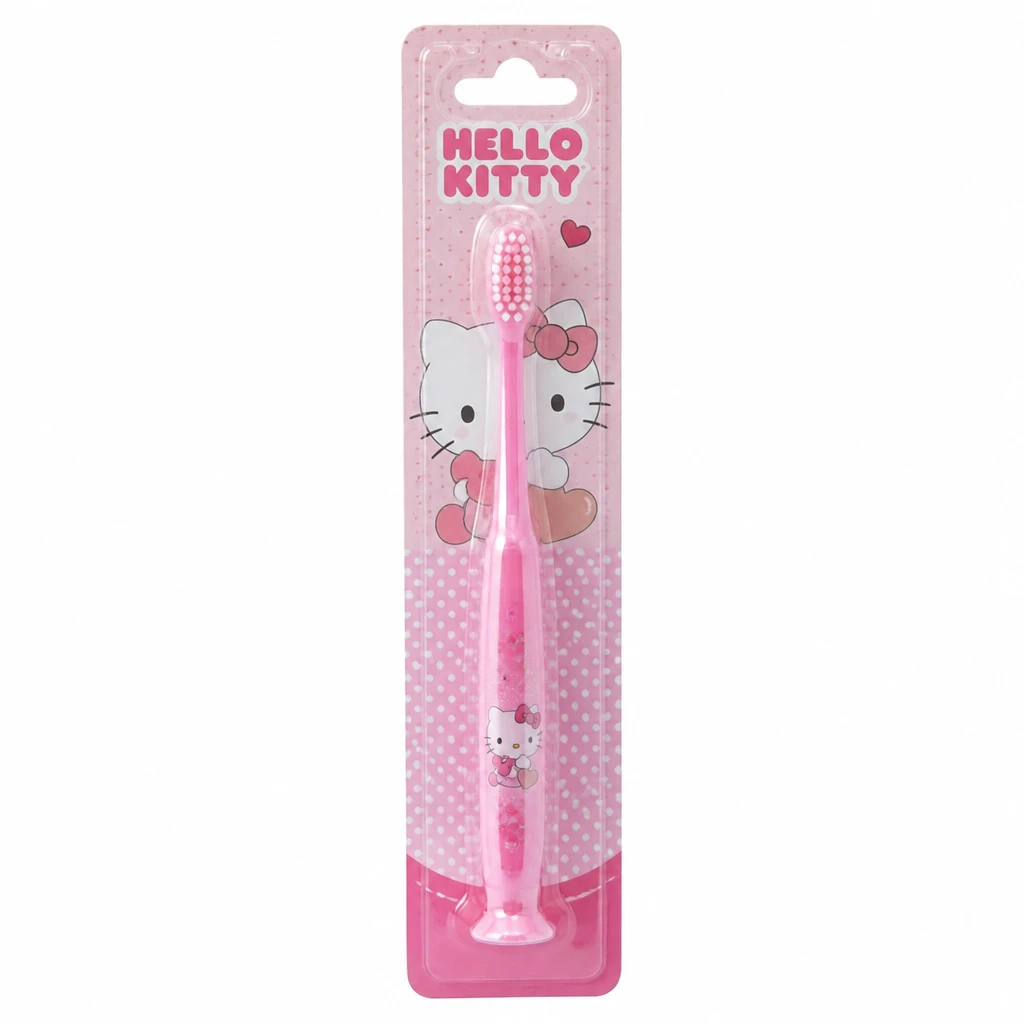 HELLO KITTY/SPONGEBOB Zubní kartáček